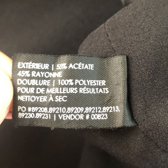 Club Monaco Women’s Black Scalloped Alea Skirt Size 10 - Picture 13 of 13